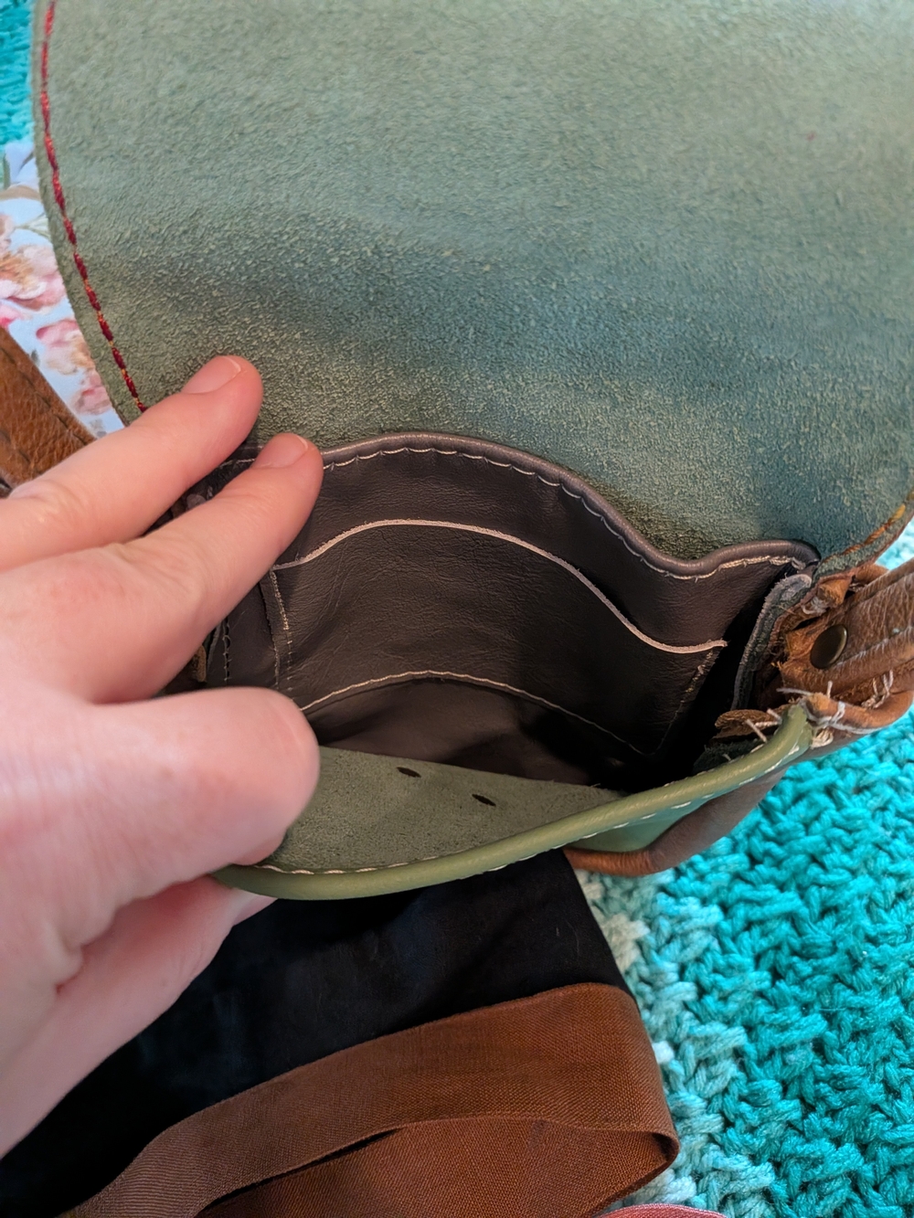 Son de Flor Black Linen Scrap Pieces & Ren Faire Pouches - Picture 2 of 3